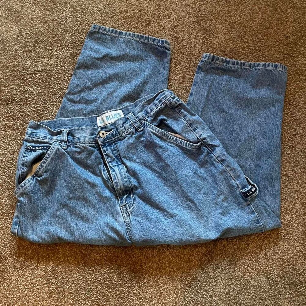La-blues Women's Blue Jeans